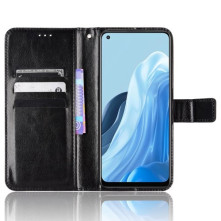 Oldalra nyíló telefontok Oppo Reno7 5G / Find X5 Lite telefonhoz - FEKETE