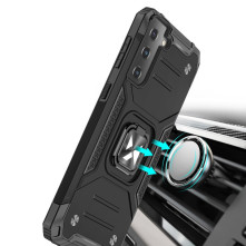 WOZINSKY gyűrűs telefontok Samsung Galaxy S21 FE készülékhez