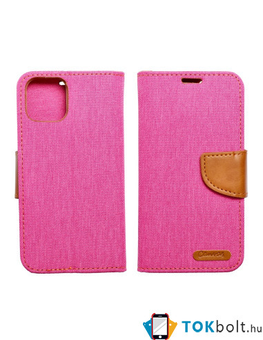 FORCELL CANVAS BOOK tok Samsung Galaxy A03 telefonhoz - PINK
