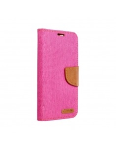 FORCELL CANVAS BOOK tok Samsung Galaxy S21 FE 5G telefonhoz - PINK