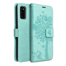 FORCELL MEZZO fa mintás telefontok Samsung Galaxy A03 telefonhoz - ZÖLD