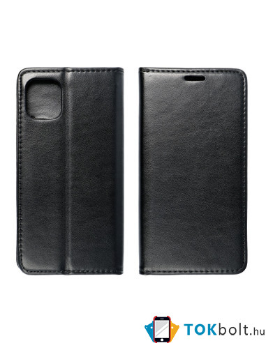 MAGNET BOOK tok Huawei P30 Lite / P30 Lite New Edition telefonhoz - FEKETE