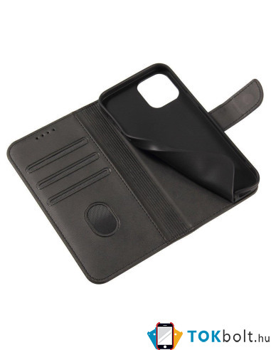 Oldalra nyíló tok Motorola Moto G41 / G31 telefonhoz - FEKETE