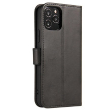 Oldalra nyíló tok Motorola Moto G41 / G31 telefonhoz - FEKETE