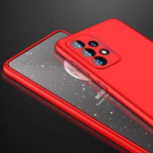 GKK három részes tok Samsung Galaxy A53 5G készülékhez - PIROS