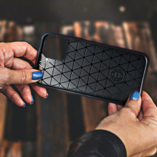 FORCELL CARBON Samsung Galaxy A33 5G telefontok - FEKETE