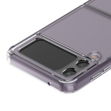 FORCELL CLEAR CASE rugalmas TPU tok Samsung Galaxy Z Flip3 5G készülékhez - ÁTTETSZŐ
