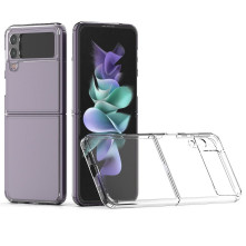 FORCELL CLEAR CASE rugalmas TPU tok Samsung Galaxy Z Flip3 5G készülékhez - ÁTTETSZŐ
