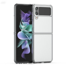 FORCELL CLEAR CASE rugalmas TPU tok Samsung Galaxy Z Flip3 5G készülékhez - ÁTTETSZŐ