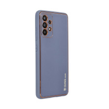 FORCELL bőr tapintású háttok Samsung Galaxy A33 5G készülékhez - KÉK