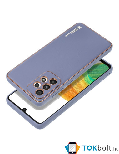 FORCELL bőr tapintású háttok Samsung Galaxy A33 5G készülékhez - KÉK