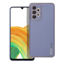 FORCELL bőr tapintású háttok Samsung Galaxy A33 5G készülékhez - KÉK