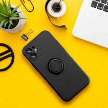 FORCELL SILICONE RING tok Samsung Galaxy A13 4G készülékhez - FEKETE