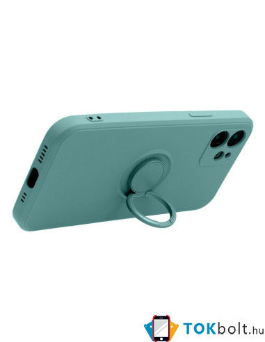FORCELL SILICONE RING tok Samsung Galaxy A13 4G készülékhez - ZÖLD