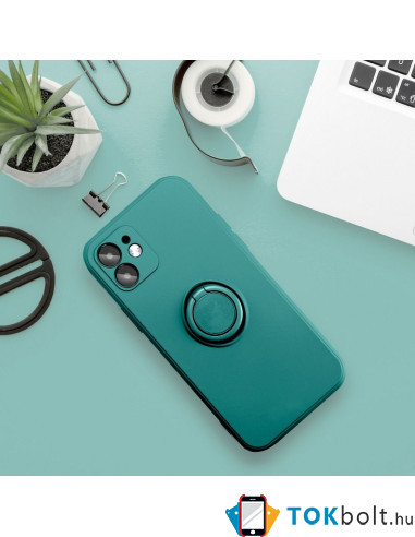 FORCELL SILICONE RING tok Samsung Galaxy A13 4G készülékhez - ZÖLD