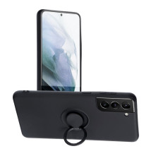 FORCELL SILICONE RING tok Samsung Galaxy S20 FE / S20 FE 5G készülékhez - FEKETE