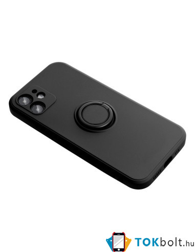 FORCELL SILICONE RING tok Samsung Galaxy S20 FE / S20 FE 5G készülékhez - FEKETE