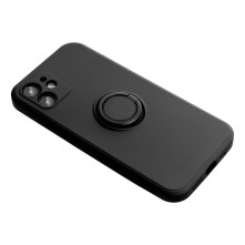 FORCELL SILICONE RING tok Samsung Galaxy S20 FE / S20 FE 5G készülékhez - FEKETE