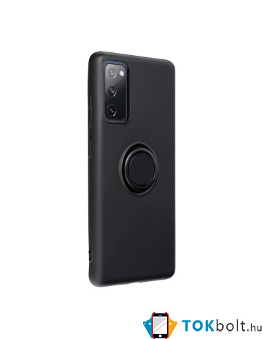 FORCELL SILICONE RING tok Samsung Galaxy S20 FE / S20 FE 5G készülékhez - FEKETE