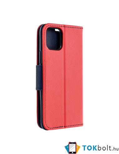FANCY BOOK oldalra nyíló tok Oppo Reno7 5G / Find X5 Lite telefonhoz - PIROS-KÉK