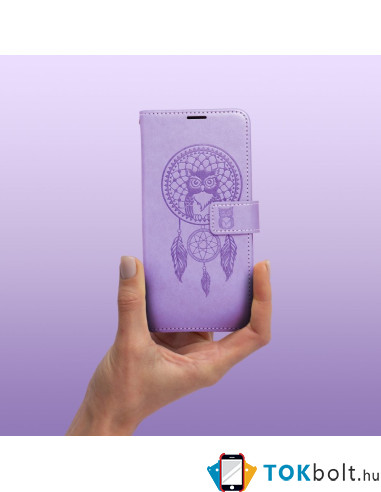FORCELL MEZZO álomfogó mintás telefontok Samsung Galaxy A22 5G telefonhoz - LILA