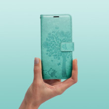 FORCELL MEZZO fa mintás telefontok Samsung Galaxy A33 5G telefonhoz - ZÖLD
