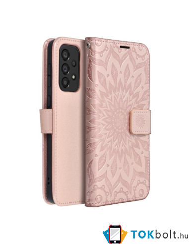 FORCELL MEZZO mandala mintás telefontok Samsung Galaxy A33 5G telefonhoz - RÓZSAARANY