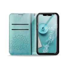 FORCELL MEZZO mandala mintás telefontok Samsung Galaxy S20 FE / S20 FE 5G telefonhoz - ZÖLD