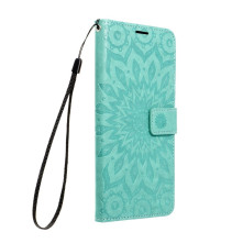 FORCELL MEZZO mandala mintás telefontok Samsung Galaxy S20 FE / S20 FE 5G telefonhoz - ZÖLD