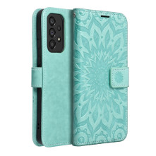 FORCELL MEZZO mandala mintás telefontok Samsung Galaxy S20 FE / S20 FE 5G telefonhoz - ZÖLD
