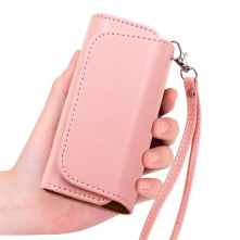 IQOS 3.0/ 3.0 Duo/ 3.0 Multi elektromos cigaretta tartó tok - 12 x 6.5 x 4.5 cm - RÓZSASZÍN