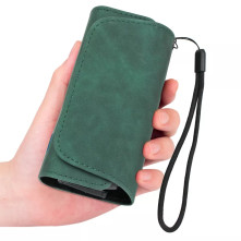 IQOS 3.0/ 3.0 Duo/ 3.0 Multi/ 2.4/ 2.4 Plus elektromos cigaretta tartó tok - 12 x 6.5 x 4.5 cm - ZÖLD