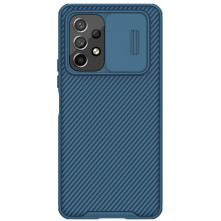 NILLKIN masszív tok kameravédővel Samsung Galaxy A53 5G készülékhez - KÉK