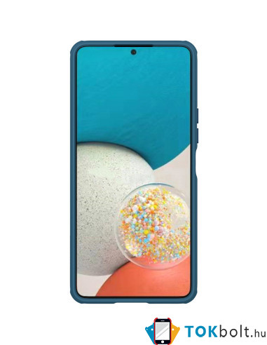 NILLKIN masszív tok kameravédővel Samsung Galaxy A53 5G készülékhez - KÉK