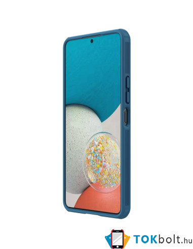 NILLKIN masszív tok kameravédővel Samsung Galaxy A53 5G készülékhez - KÉK