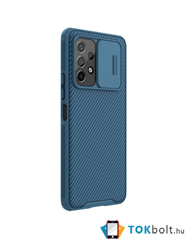 NILLKIN masszív tok kameravédővel Samsung Galaxy A53 5G készülékhez - KÉK