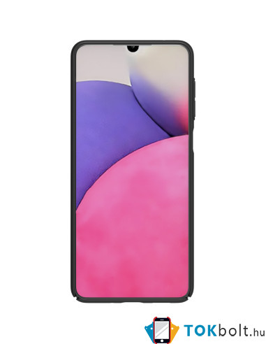 NILLKIN masszív tok kameravédővel Samsung Galaxy A33 5G készülékhez - FEKETE