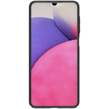 NILLKIN masszív tok kameravédővel Samsung Galaxy A33 5G készülékhez - FEKETE