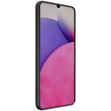 NILLKIN masszív tok kameravédővel Samsung Galaxy A33 5G készülékhez - FEKETE