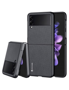 Rugalmas TPU tok Samsung Galaxy Z Flip3 5G készülékhez - FEKETE
