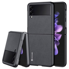 Rugalmas TPU tok Samsung Galaxy Z Flip3 5G készülékhez - FEKETE