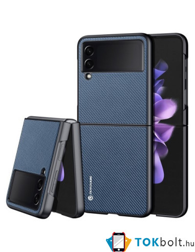Rugalmas TPU tok Samsung Galaxy Z Flip3 5G készülékhez - KÉK