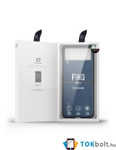 Rugalmas TPU tok Samsung Galaxy Z Flip3 5G készülékhez - KÉK