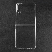 Műanyag hátlap tok Samsung Galaxy Z Flip4 készülékhez - ÁTTETSZŐ