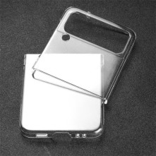 Műanyag hátlap tok Samsung Galaxy Z Flip4 készülékhez - ÁTTETSZŐ