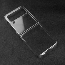 Műanyag hátlap tok Samsung Galaxy Z Flip4 készülékhez - ÁTTETSZŐ