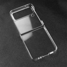 Műanyag hátlap tok Samsung Galaxy Z Flip4 készülékhez - ÁTTETSZŐ