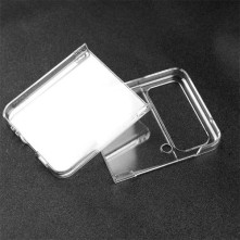 Műanyag hátlap tok Samsung Galaxy Z Flip4 készülékhez - ÁTTETSZŐ