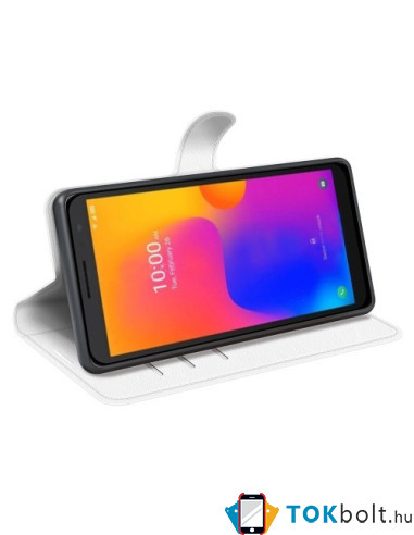 Oldalra nyíló tok Alcatel 1B (2022) telefonhoz - FEHÉR