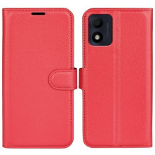 Oldalra nyíló tok Alcatel 1B (2022) telefonhoz - PIROS